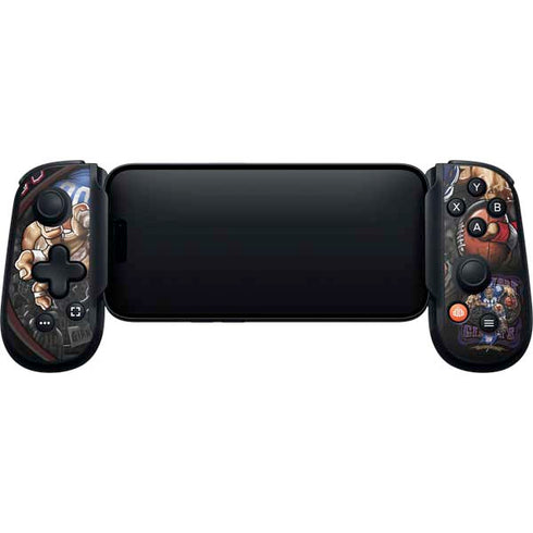 Liquid Blue NFL New York Giants Running Back Backbone One for iPhone Game Controller Skin